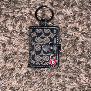 Lightly used Coach keychain